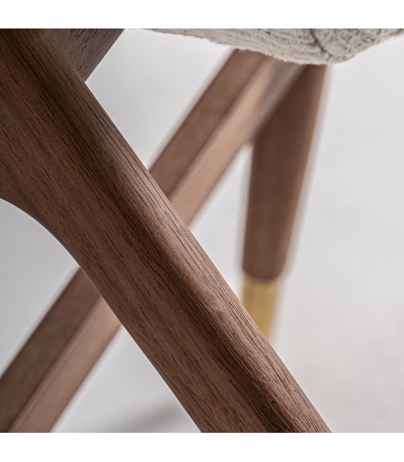 Taburete de barra muy cómodo madera de caucho taburete muy elegante. mdmhogar