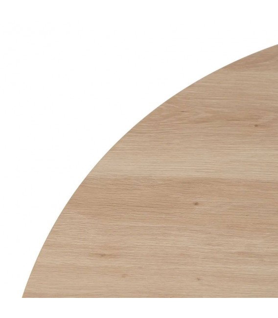 Mesa de comedor redonda grande de diseño fresco y ligero mdmhogar