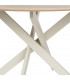 Mesa de comedor redonda grande de diseño fresco y ligero mdmhogar