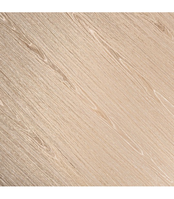 Mesa de comedor redonda grande realizada en madera de roble natural mdmhogar