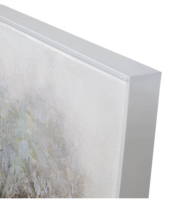 Cuadro horizontal con motivo paisaje arboles oleo pintado a mano