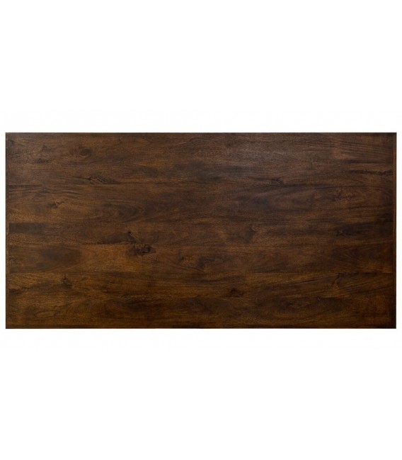 Mesa de comedor rectangular grande de estilo art decó mdmhogar