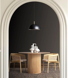 MESA DE COMEDOR 120 Ø X 77 SKAGEN MADERA NATURAL