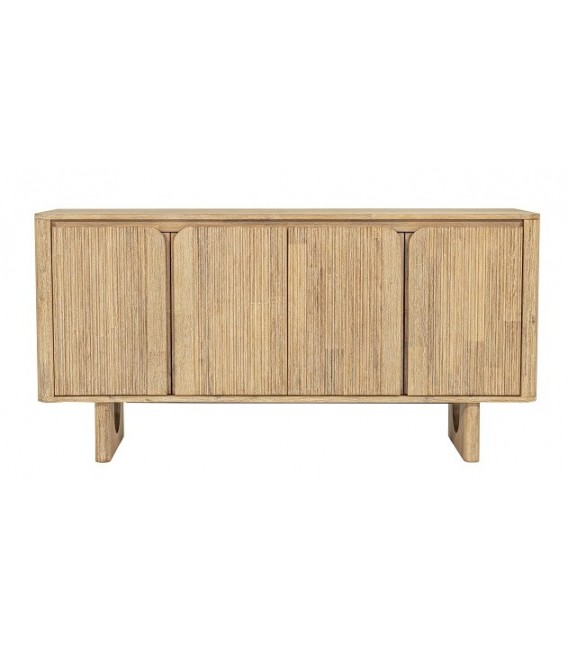 Aparador estilo nórdico realizado en madera de roble natural