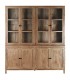 Vitrina de gran capacidad muy grande madera natural mdmhogar