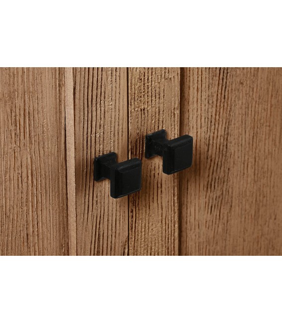 Vitrina de gran capacidad muy grande madera natural mdmhogar