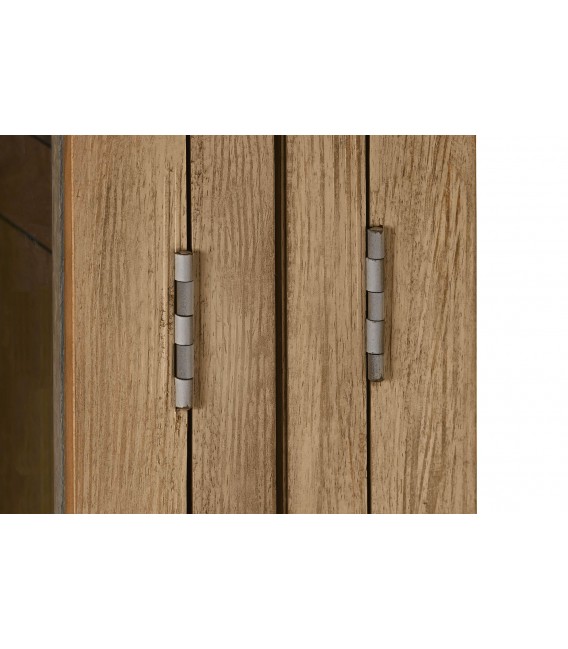 VITRINA GRANDE 200 X 45 X 230 SOLKA MADERA NATURAL