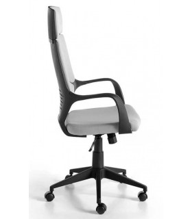 Silla de oficina muy cómoda elevable reclinable y giratoria mdmhogar