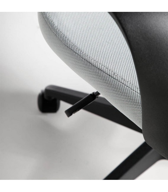 Silla de oficina muy cómoda elevable reclinable y giratoria mdmhogar