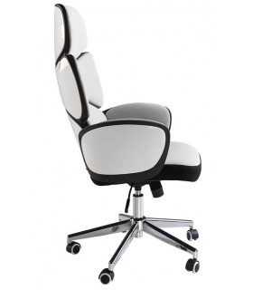 Silla de oficina muy cómoda elevable reclinable y giratoria mdmhogar