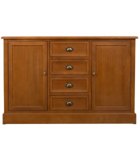 Aparador pequeño realizado en madera  teñida color cerezo mdmhogar