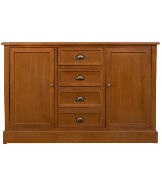 Aparador pequeño realizado en madera  teñida color cerezo mdmhogar