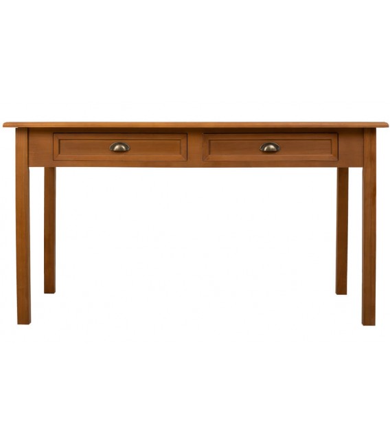 Mesa de comedor rectangular madera color cerezo mdmhogar