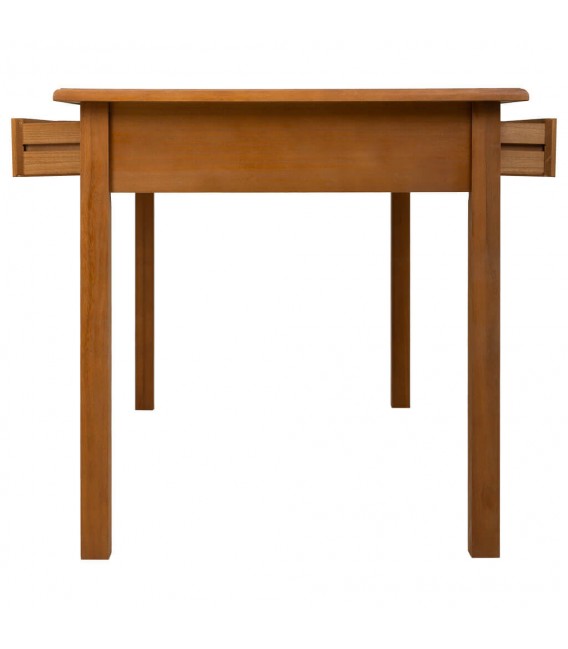 Mesa de comedor rectangular madera color cerezo mdmhogar