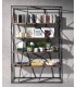 Estantería moderna estilo industrial mdmhogar