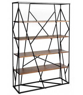 Estantería moderna estilo industrial mdmhogar