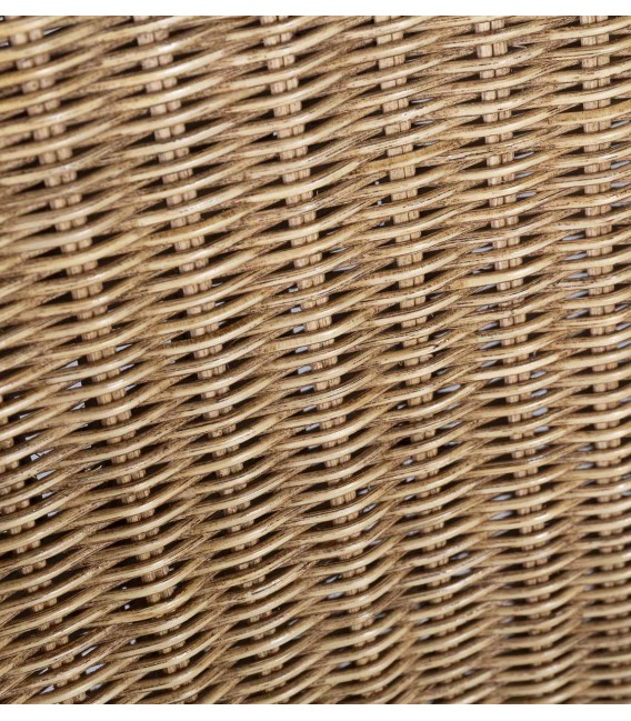 SILLON COMEDOR 58 X 60 X 88 NIDIAN MADERA Y RATAN