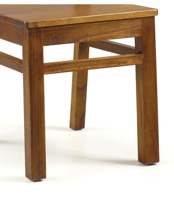 Silla de comedor madera de mindi color teca mdmhogar