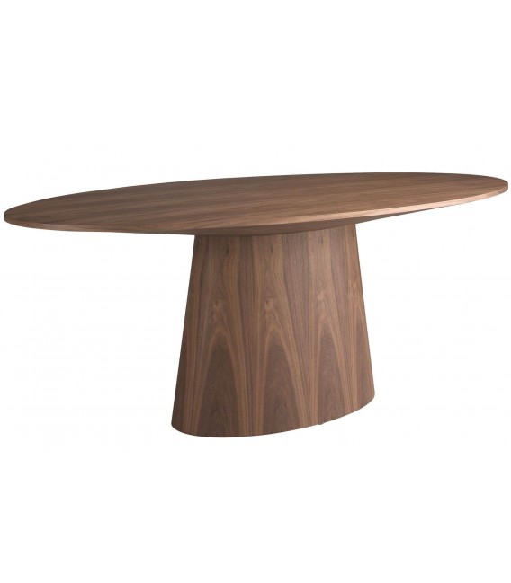 Mesa de comedor ovalada grande mdmhogar