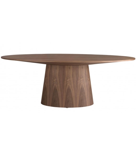 Mesa de comedor ovalada grande mdmhogar