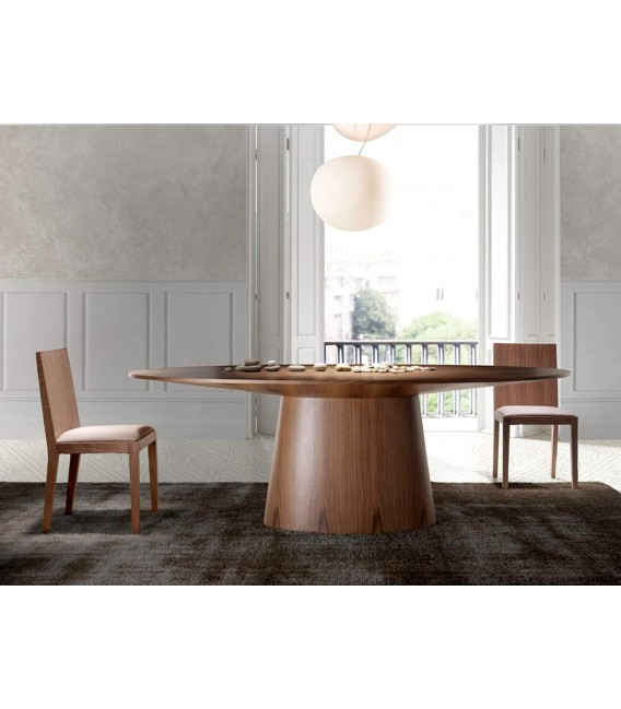 Mesa de comedor ovalada grande mdmhogar