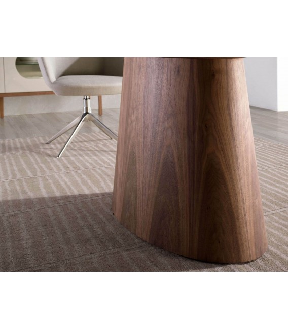 Mesa de comedor ovalada grande mdmhogar