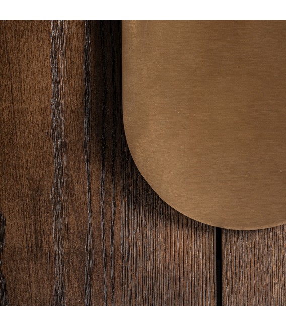 Armario alacena bajo madera de roble tostado  mdmhogar