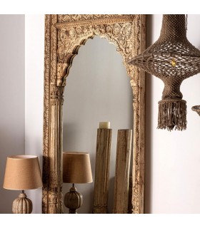 Espejo vestidor muy grande madera de teca mdmhogar