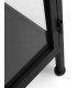 Vitrina de estilo industrial metal negro mdmhogar