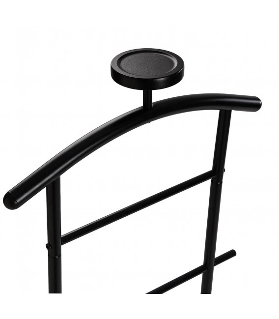 Galán de noche metal negro gran capacidad mdmhogar