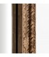 Espejo vestidor madera de mango natural tallado de manera artesanal mdmhogar