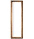 Espejo vestidor madera de mango natural tallado de manera artesanal mdmhogar