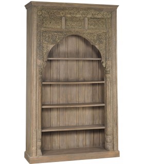 estantería librería madera maciza mdmhogar