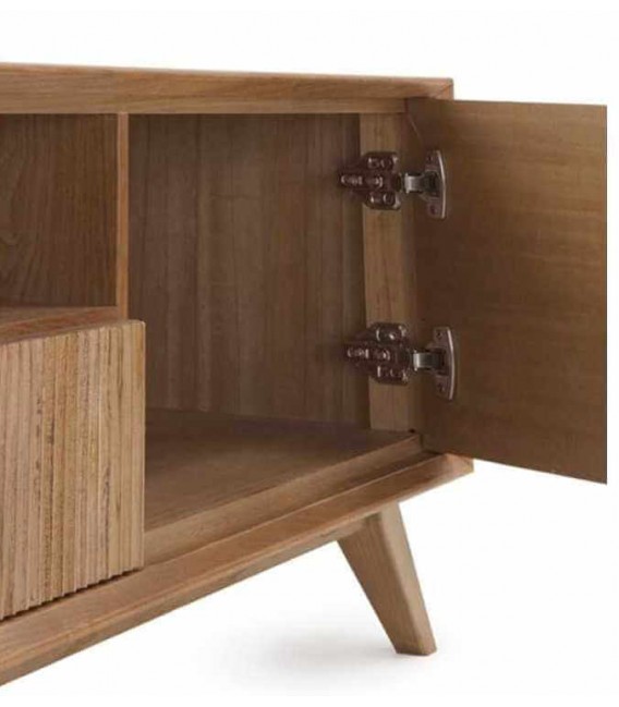 Mueble de TV  madera de fresno natural mdmhogar