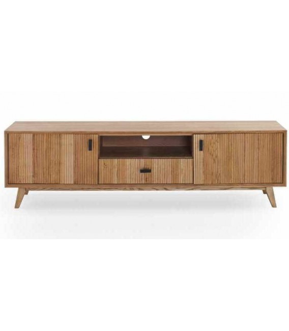 Mueble de TV  madera de fresno natural mdmhogar
