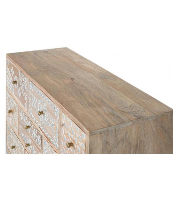 Cómoda pequeña madera maciza mdmhogar