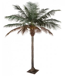Árbol artificial alta para exterior palmera datilera  mdmhogar