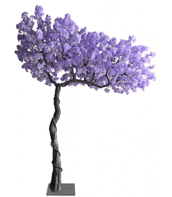 Árbol artificial muy alto para exterior lilas  mdmhogar