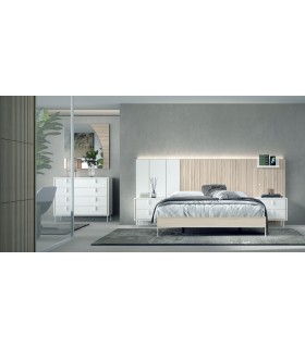 Dormitorio de matrimonio modular de calidad de fabricación nacional mdmhogar