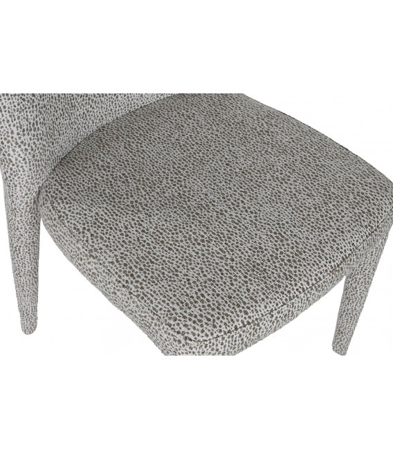 Silla de comedor cómoda tapizada mdmhogar
