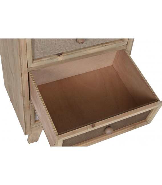 Mesita de noche madera de abeto mdmhogar