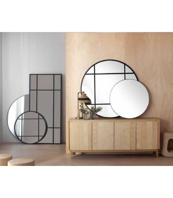 Espejo vestidor de pared de estilo industrial mdmhogar