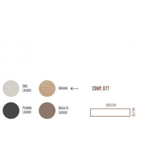 Armario ropero de calidad con una amplia modulación