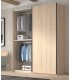 Armario ropero modular según diseño y medidas mdmhogar