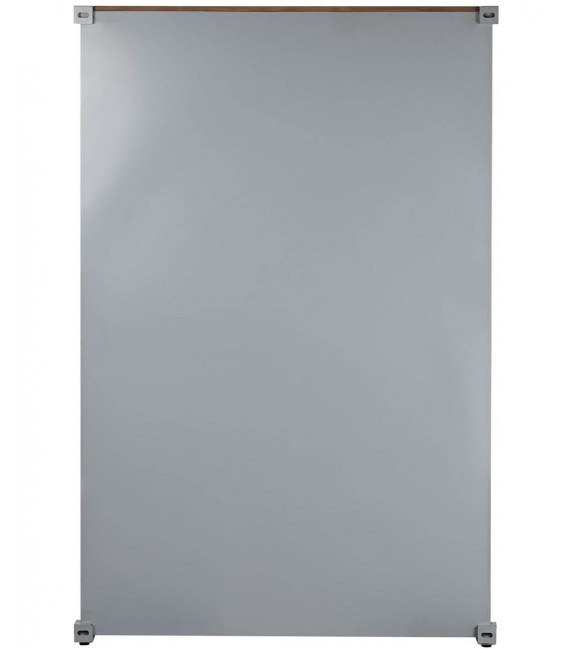 Armario ropero gris decapado vintage mdmhogar