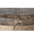 Mesa de comedor redonda madera de teca reciclada mdmhogar
