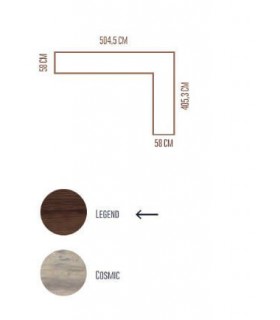 Armario vestidor  fabricación nacional amplia modulación mdmhogar