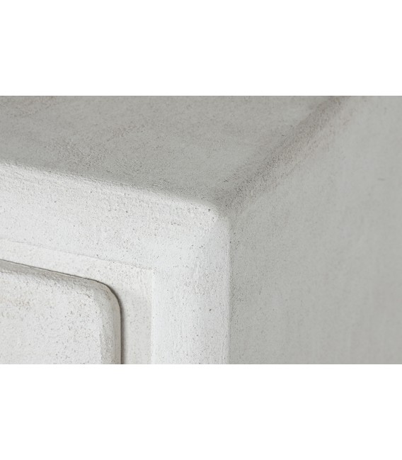 Aparador pequeño madera acabado efecto yeso mdmhogar