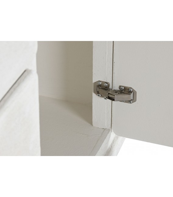 Aparador pequeño madera acabado efecto yeso mdmhogar