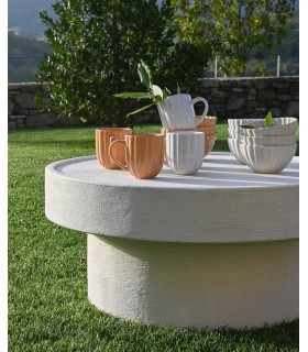 Mesa de centro redonda mdmhogar